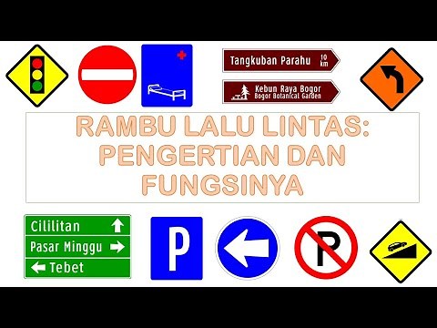 Rambu Lalu Lintas dan Artinya Lengkap