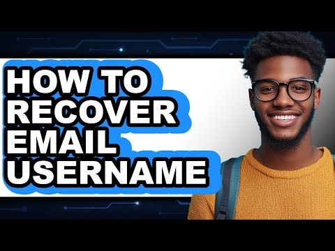 How to Recover Email Username (easy Method)
