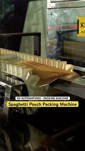 Spaghetti pouch packaging machine - flow wrap packaging machine - pouch packing machine #spaghetti
