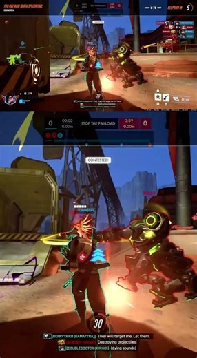 They Thought Mercy Was DEAD... Then Orisa Did THIS! 🛡️🔥 #Overwatch #Orisa #Mercy