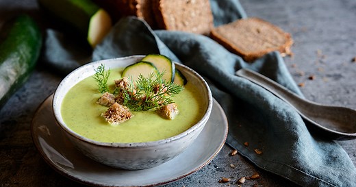 Velouté de courgettes simple