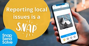 Something need fixing? Just Snap, Send, Solve it.