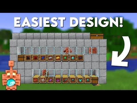 Minecraft EASY Automatic Sorting System 1.21 Tutorial - Auto sorter