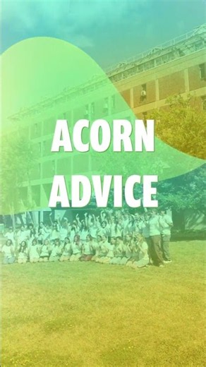 New Students Should Know This | Acorn Advice
