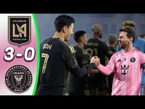 Los Angeles FC - Inter Miami 3:0 - Highlights | Messi vs Son Heung-min | Sonny assist