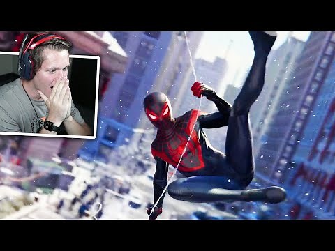 Spider-Man PS5: Miles Morales Reveal - PlayStation 5 Trailer (Reaction)