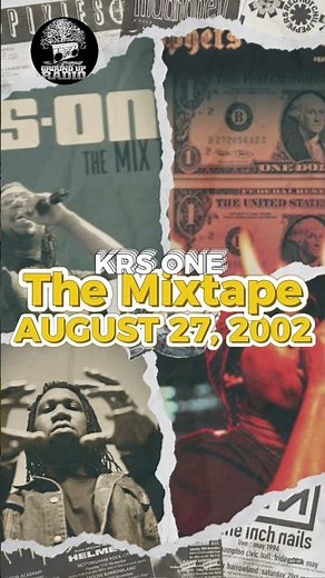 KRS One - "The Mixtape", released August 27, 2002. #krsone #hiphop #music #mixtape