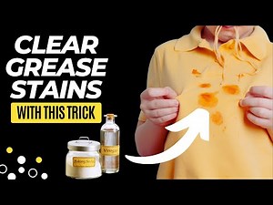 How to Remove Grease Stains From Clothes (Easily Without Ruining Them!)