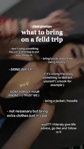 Essential Items to Pack for a School Field Trip