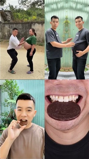 Funny Belly Bump Moments and Chocolate Coin Snack Challenge Highlights