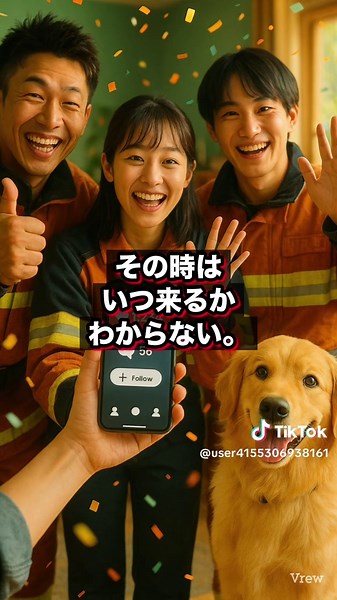 大きな揺れのあと、 あなたは、どう動く？ 「何からすればいいのか分からなかった」 「パニックで体が動かなかった」 そんな声を、何度も聞いてきた。 でも、 “正しく動いた人”は、助かってる。 今回は、 地震直後「やるべき行動5選」を、 “時間の流れに沿って”まとめた。 守るべきは、自分の命。 だけど、その行動が、 誰かの命を救うこともある。 だからこの動画、 「ただの知識」で終わらせないで。 スクロールしたら忘れる。 でも保存すれば、備えになる。 家族にも、友だちにも。 この5つだけは、絶対に伝えてほしい。 #地震対策 #防災の基本 #命を守る行動 #たつき諒#たつかき日