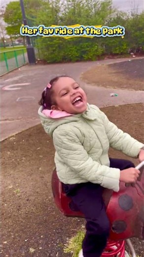 Toddlers + playground rides = pure joy 😍