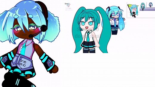 Stunning Miku Design Reveal with Gacha Club Edit