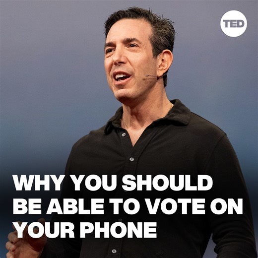 Whether its your job, your kids or just busy days, life can often get in the way of voting — here’s how mobile voting can change that: http://t.ted.com/rtNVIKB | TED