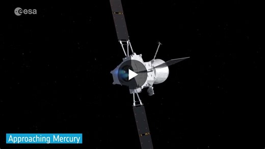 BepiColombo approaching Mercury | ESA Operations, Engineering Space Safety