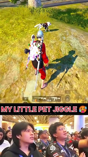 MY PET JIGGLE 👿 #shorts #jonathangaming #youtube #ipadmini5pubghandcam #tournament #bgmi #pgmi