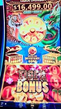 TIGER BONUS On $5 Spins!! #slots #gambling #casino #lucky