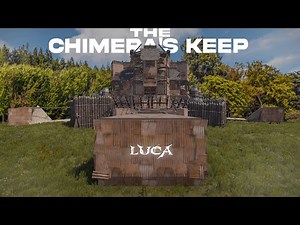 🦁The Chimera's Keep🐍• Large Group Base • Insane Base With a Mountain Roof • Rust Base Build Tutorial