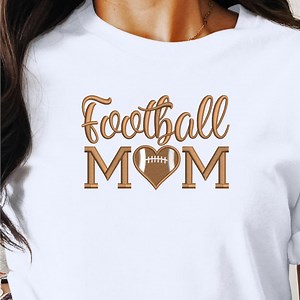 Football Mom Embroidery Design – 3 Sizes, PES File (digital Download) - Etsy Canada