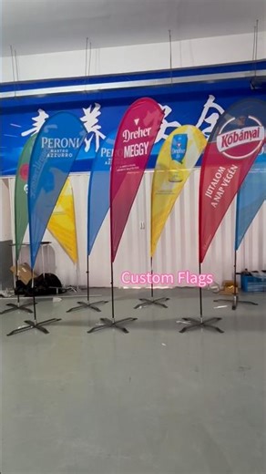 Custom flags from factory direct