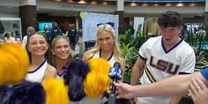 Tiger fans flying out for Clemson game met with tailgate at airport
