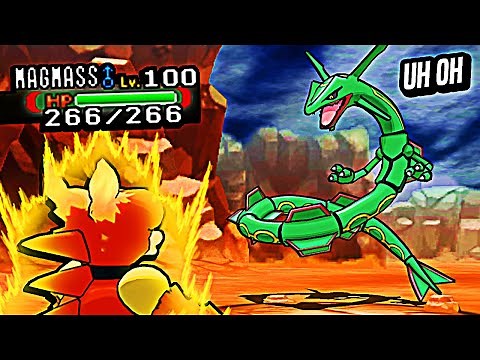 The Final Gym in Pokemon Omega Ruby Nuzlocke Randomizer...