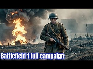 Battlefield 1 Full Campaign | Gameplay HDR | War Stories | Single Player