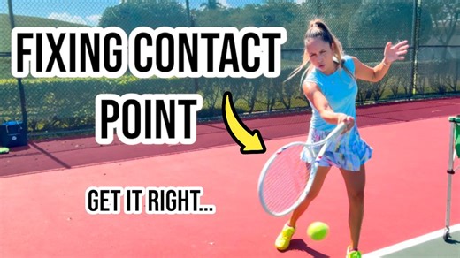Forehand Contact Point Fixes: Improve Accuracy and Power