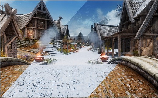 Seasons of Skyrim: Revolutionary new mod will drastically alter world appearance based on seasons