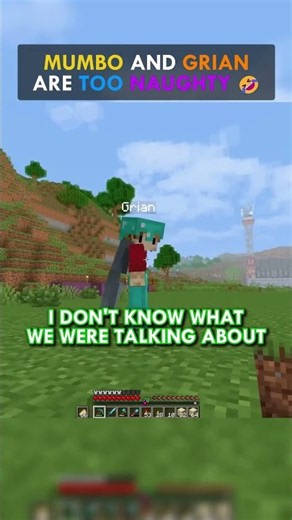 Mumbo And Grian Are TOO NAUGHTY 🤣