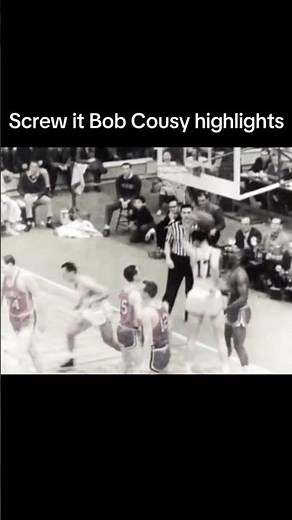 Bob Cousy Highlights #bobcousy #nba #fypage