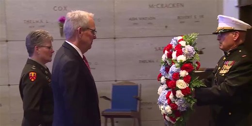 Memorial Day Service Held At Mt. Hope Cemetery