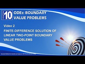 CHP10V2 FINITE-DIFFERENCE SOLUTION OF LINEAR TWO-POINT BOUNDARY VALUE PROBLEMS