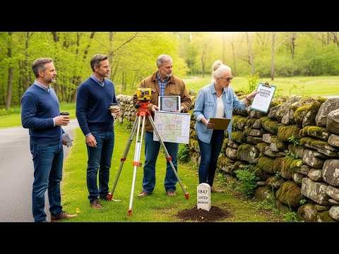 HOA Tried Forcing Me to Remove My Stone Wall, Surveyor Confirmed It's Been There for Over a Century
