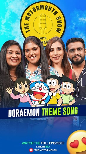 Doraemon Theme Song #themotormouth #doraemonthemesong #suneo #shizuka #nobita #childhood #nostalgia | Voice of Doraemon