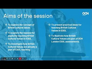 Approaching British Cultural Values in ESOL Teaching and Assessment
