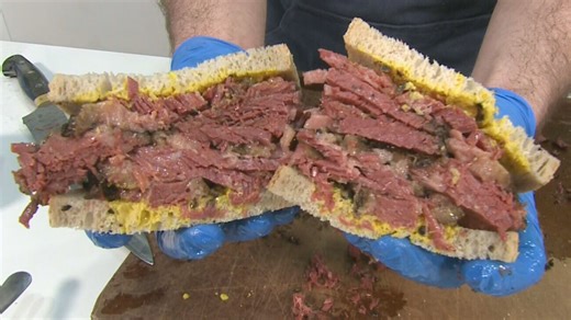 Award-winning smoked meat sandwich from Around the Block Butcher & Market