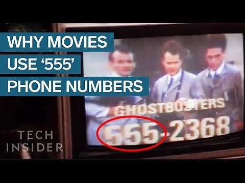 Why Movie And TV Show Phone Numbers All Use "555"