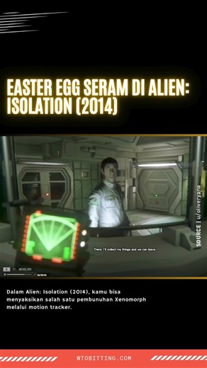 Di game Alien: Isolation (2014), ada detail mengerikan yang mungkin terlewatkan pemain.