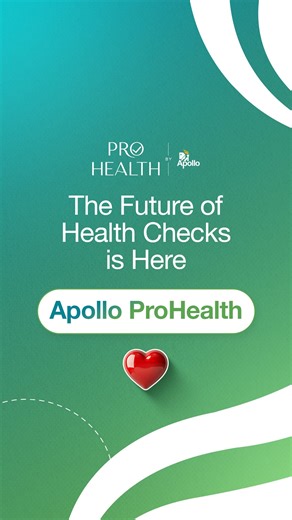 1.1K views · 13 reactions | With Apollo ProHealth, discover the most comprehensive health check designed to detect the unseen and keep you a step ahead. #ApolloProHealth #FutureOfHealth #HealthCheck #ApolloHospitals #PreventiveHealth #HealthcareInnovation | Apollo Hospitals | Facebook