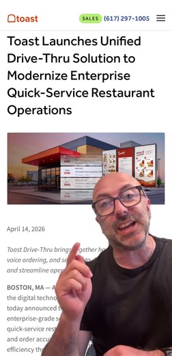 Toast Just Built a Drive-Thru System That Changes Everything for Restaurant Operators