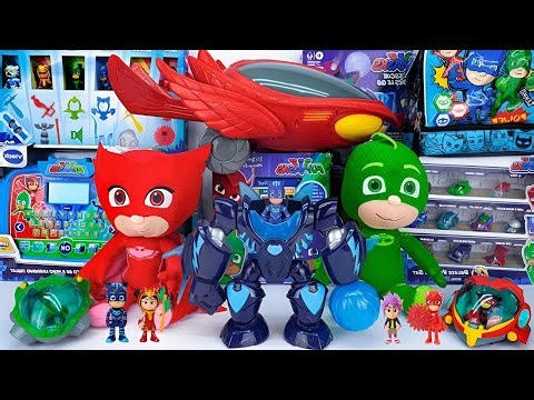 Satisfying Unboxing PJ Masks Toy Collection 🦸‍♂️ | Relaxing ASMR (No Talking)