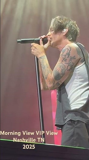 Incubus live in Nashville from Stage Left Morning View VIP ‪@livenation‬ ‪@incubusTV‬ #fyp #incubus