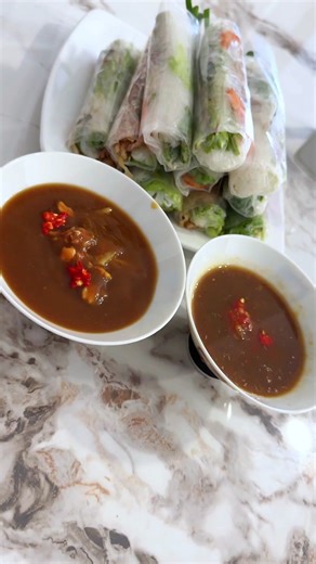 gỏi cuốn tôm thịt, gỏi bì cuốn, gỏi tai giòn #ancungtiktok #hellosolsol #vlog #reviewanngon