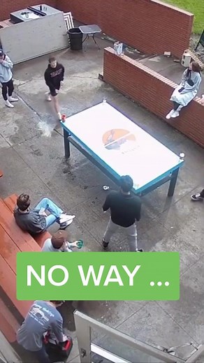 Epic Beer Pong Fail: You Just Played Yourself!