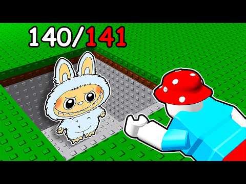 Finding ALL 141 LABUBUS in Roblox find the labubus...