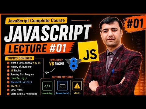 JavaScript Complete Course in Urdu 🔥 | Zero to Hero lec#01