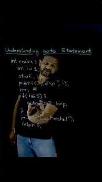 Understanding goto Statement in C with Example