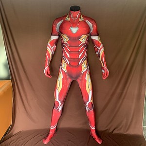 Iron Man Costume Bodysuit Avengers Endgame Cosplay Halloween Outfit for Adult - Etsy
