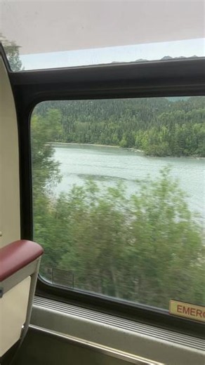 Alaska 全景车窗火车。#seward #安克雷奇 #alaska阿拉斯加 全景车窗火车#Alaska railroad
